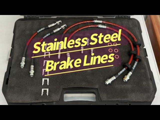 VW MK7 GTI | ECS Tuning Stainless Steel Brake Lines