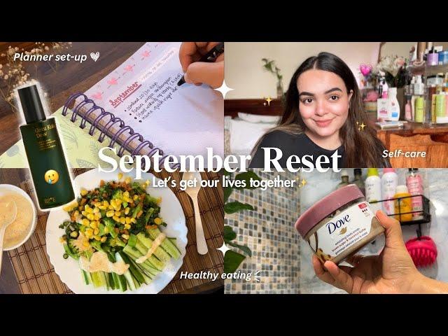 Monthly reset  Getting my life together, cleaning, healthy habits, cooking, self care  VLOG