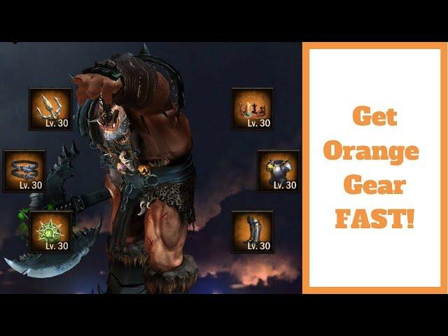 War Tips: The Fastest Way to Orange Equipment - Forge Trick - War and Order Gameplay