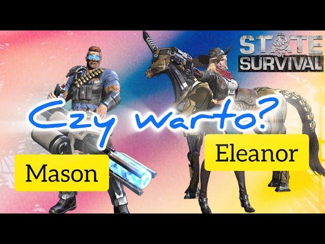 Eleanor i Mason - nowi bohaterowie rezonowani w State of Survival