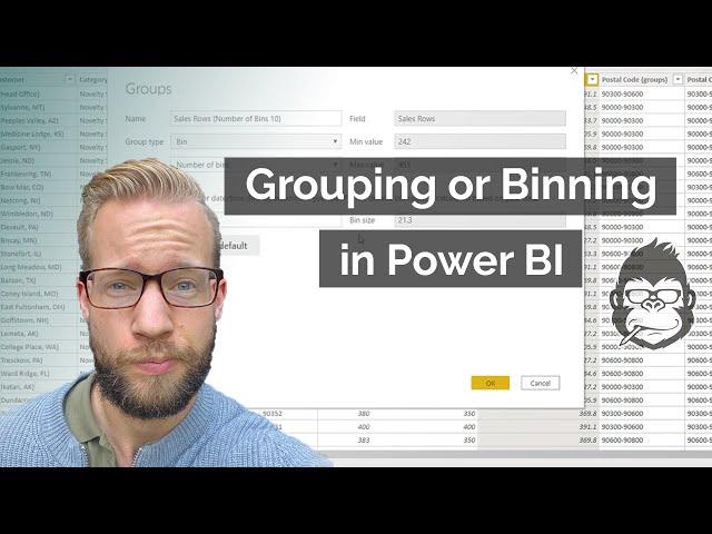 Easy Grouping Or Binning with Power BI - No Code!