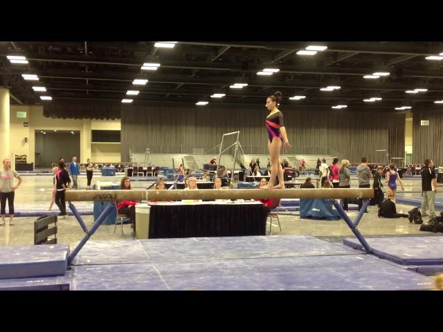 Level 8 Beam - Scored 9.9!