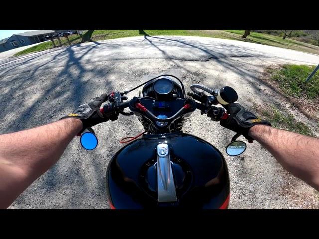 CX500 Cafe Racer - Bobber: First Ride after Build