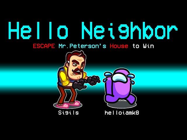 NEW Hello Neighbor IMPOSTOR ROLE! [Among Us]