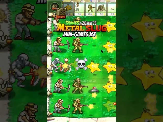 Metal Slug VS Zombies  Edit 10 #pvz #pvz2 #pvzhack #plantsvszombies #metalslug #plantsvszombiesmod