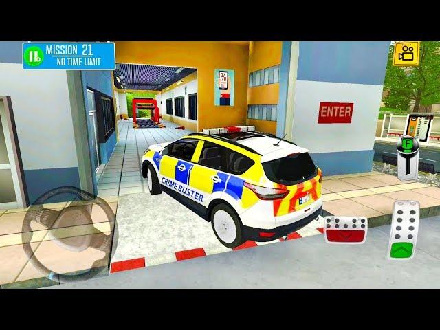 Gas Station And Car Wash Service - City Patrol Police Buster Car #2 - Android Gameplay