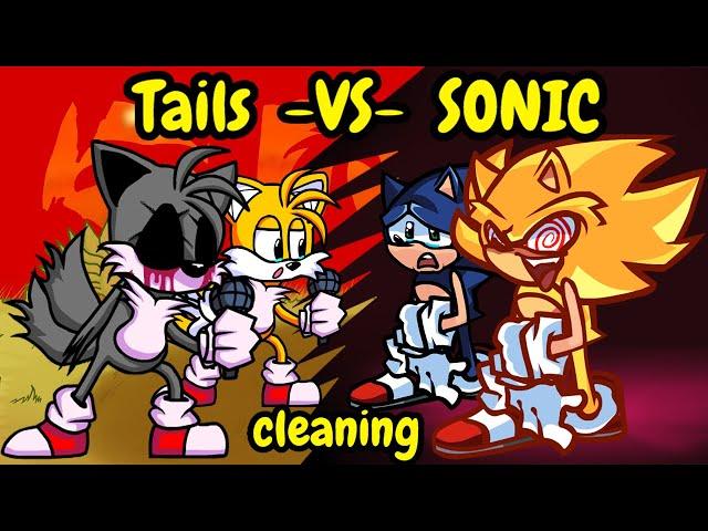 FNF | Tails VS sonic and Fleetway | Chasing - VS Tails.EXE | Mods/Hard/Sonic.exe |