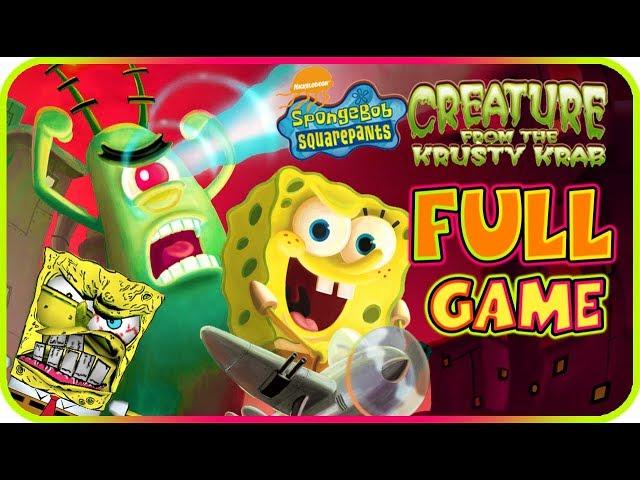 SpongeBob SquarePants: Creature from the Krusty Krab FULL GAME Longplay (PS2, GCN, Wii)