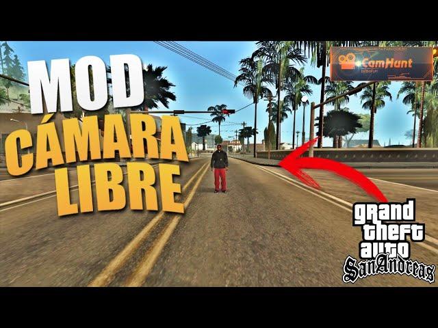 Cómo INSTALAR el MOD CÁMARA LIBRE GTA SAN ANDREAS PC | MOD CAMHUNT GTA SA PC | MODS EXPRESS #2