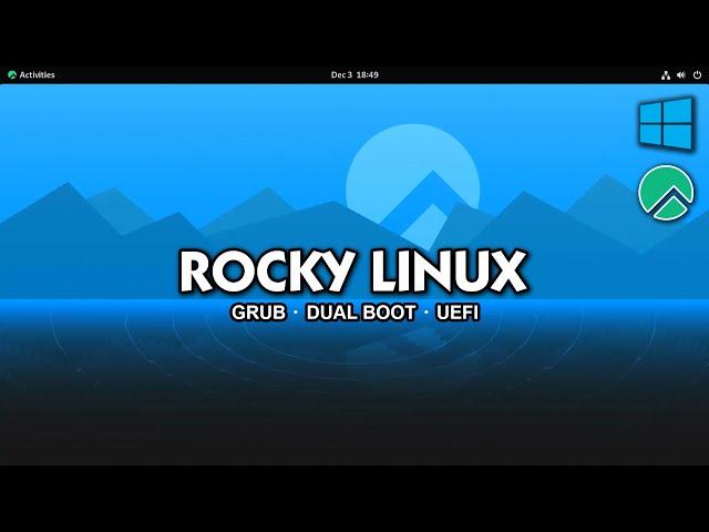 Install Rocky Linux - Dual Boot With Windows