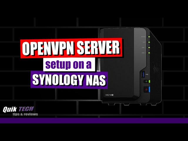 Setting Up Synology OpenVPN Server