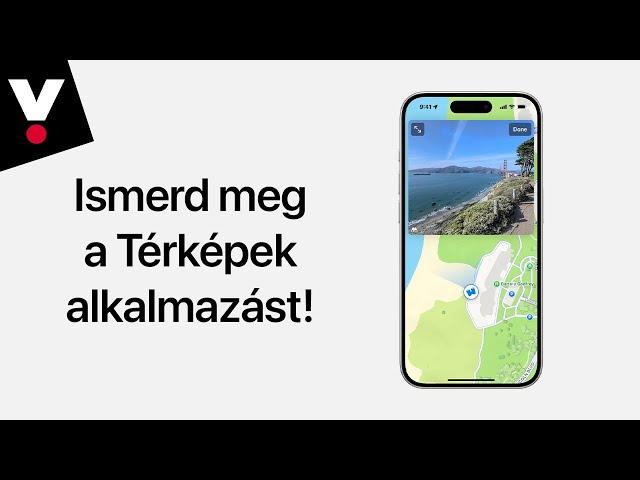 Ismerd meg az Apple Térképek alkalmazást!