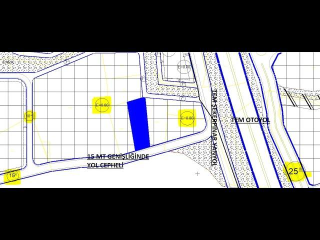 Doğan Biçer'den Satılık Tuzla Orhanlı'da 2644 m2 0,80 Sanayi İmarlı Arsa