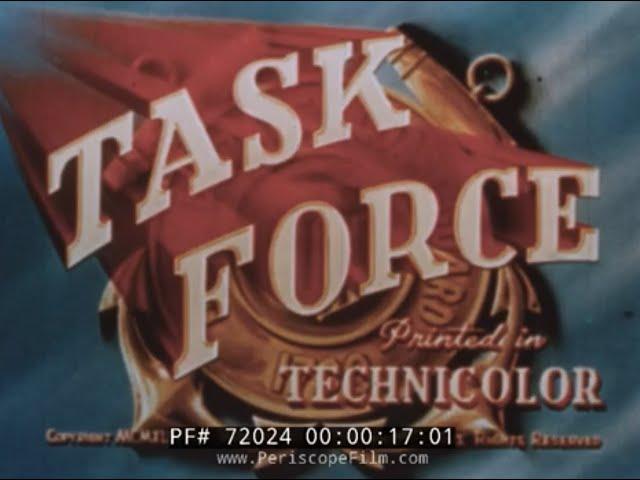 WORLD WAR II  U.S. COAST GUARD CONVOY OPERATIONS FILM  "TASK FORCE"  BATTLE OF THE ATLANTIC  72025