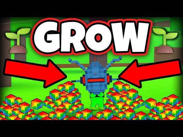 The BEST Garden for Grow A Pet Pixel Rainbow DROPS | Pet Simulator 99