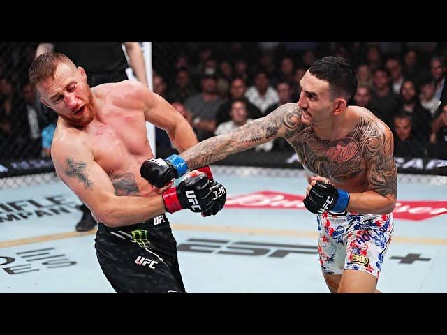 Max Holloway vs Justin Gaethje Full Fight UFC 300 - MMA Fighter