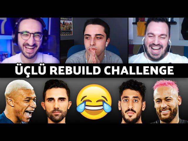 FARKLI KONSEPT!! BİRBİRİMİZE TAKIM KURDUK!! // ÜÇLÜ REBUILD // FIFA 20 KARİYER MODU