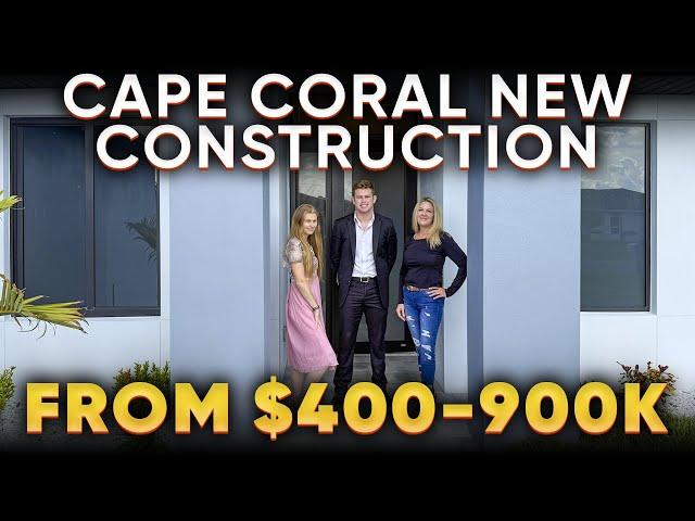 Cape Coral New Construction Homes From $400-900k | Features, Locations, and More! - No HOA, No CDD