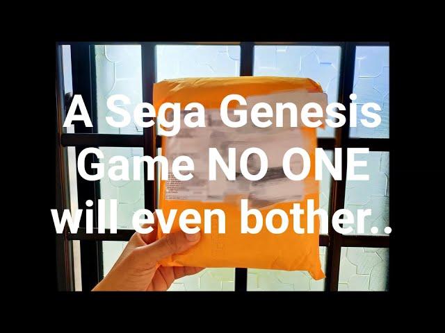 A Sega Genesis Game NOBODY will EVEN BOTHER.. | MAILTIME