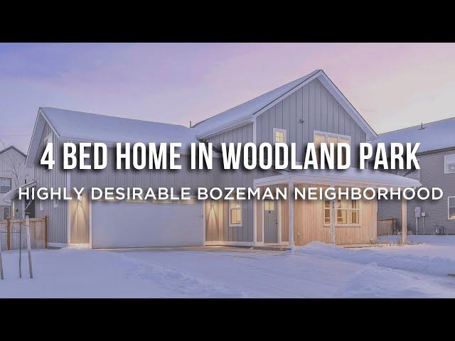 Open House 3/9 2-4 pm: 4 Bed Home in Highly Desirable Woodland Park, Bozeman, MT