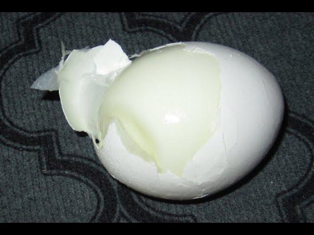 How to hard boil an egg that will peel easy