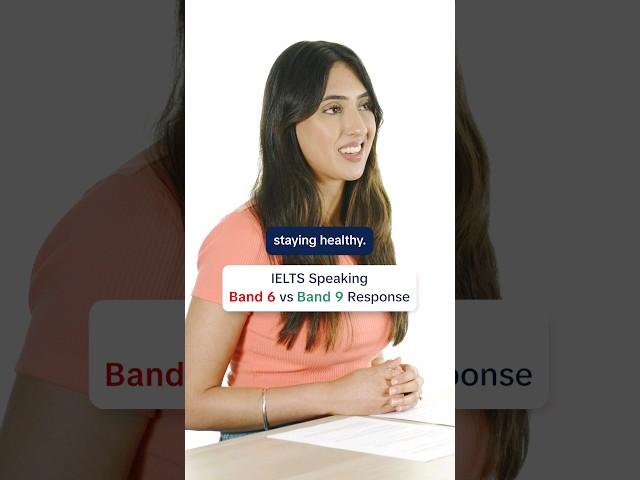 IELTS Speaking Sample | Band 6 & Band 9 | Topic: Health