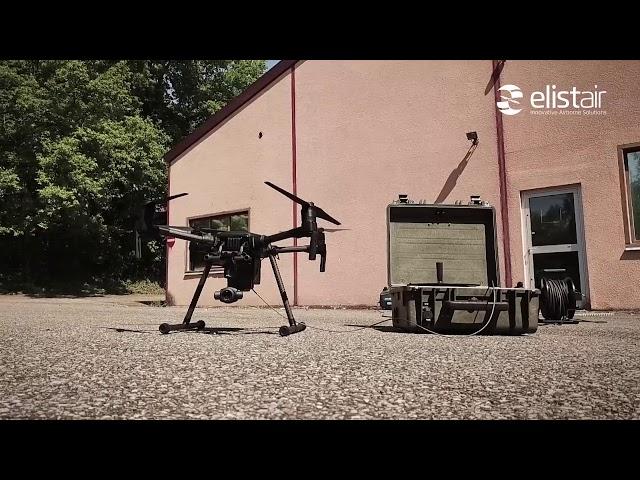 UVT - Elistair Ligh-T Tether Station - DJI Matrice 200 and Inspire 2