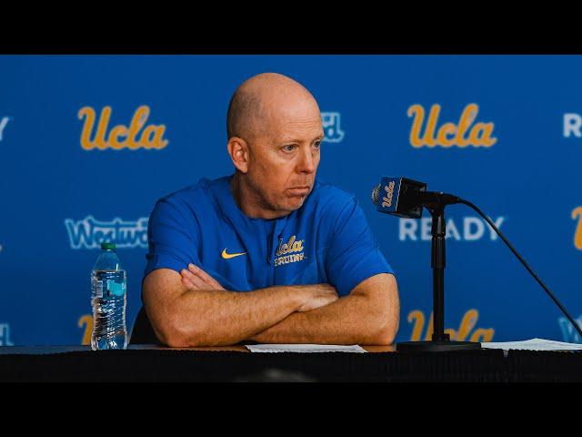 UCLA M. Basketball Postgame - Coach Cronin, vs. Michigan (Jan. 7, 2025)