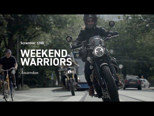 Discovering Amsterdam | Triumph Scrambler 1200