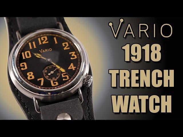 ALL The GOOD and None of the BAD of a Vintage WWI Piece | The VARIO 1918 Trench Watch | Short Review