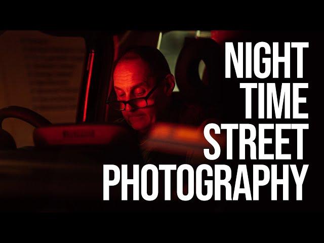 Street Photography at Night (Exposure, filters, colours and safety)