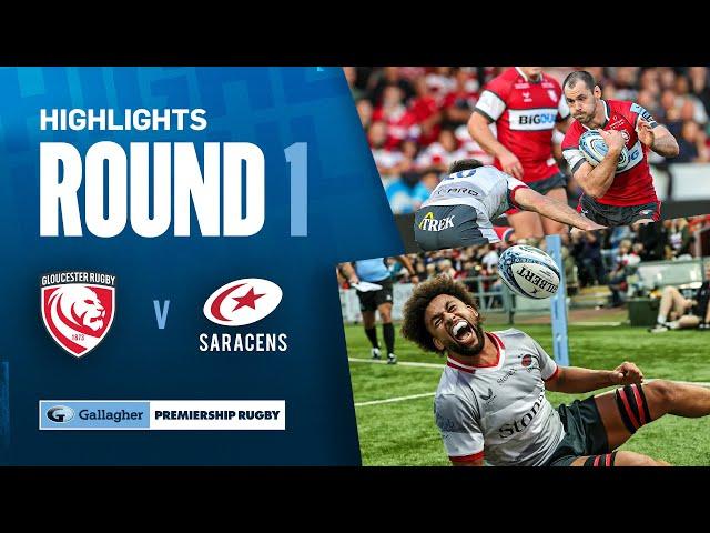 Gloucester v Saracens - HIGHLIGHTS | Onyeama-Christie Shines! | Gallagher Premiership 2024/25