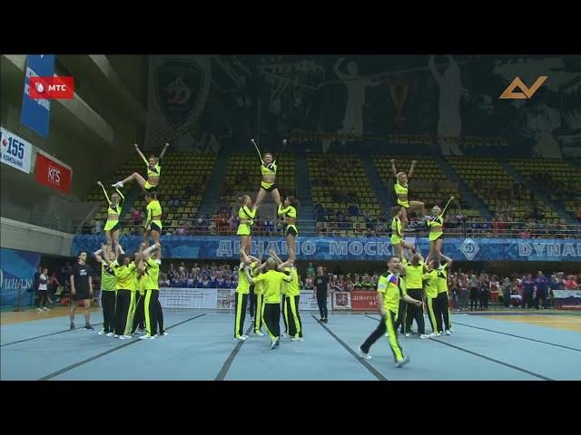 Cheerleading. Senior Coed Premier Fenomen-A. Черлидинг . Чир-микс команда Феномен-А