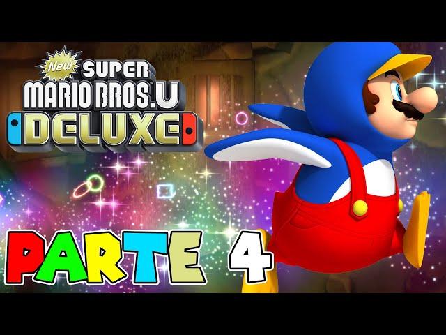 ¡MARIO PINGÜINO EXISTE! | PARTE #4 | NEW SUPER MARIO BROS. U DELUXE