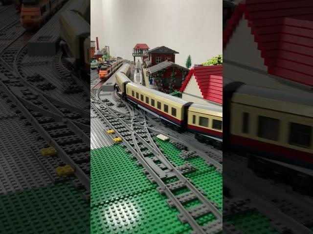 TRAIN RIDE VT 18 16 #legotrain #lego #bluebrixx #legoeisenbahn  #trainride