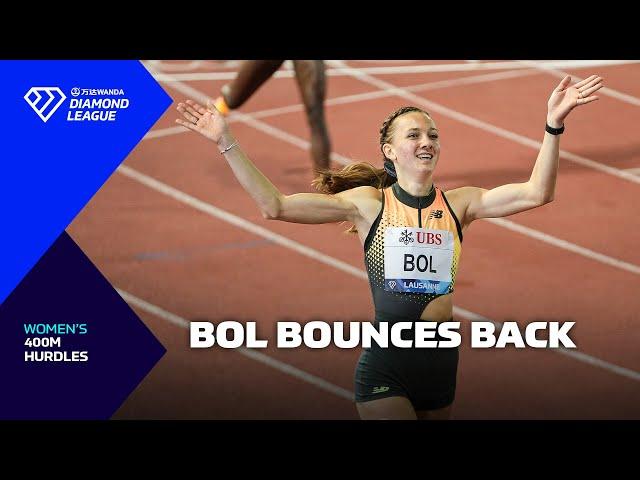 Femke Bol bounces back with RAPID 400m hurdles record in Lausanne - Wanda Diamond league 2024