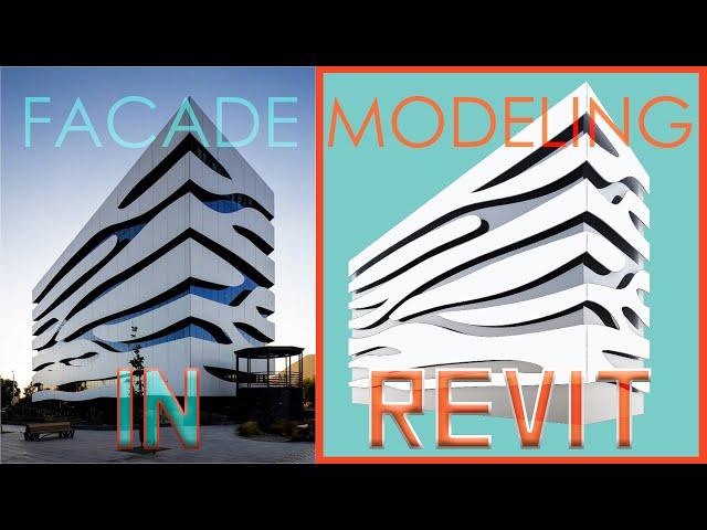 Revit Beginner Tutorial - Facade Modeling