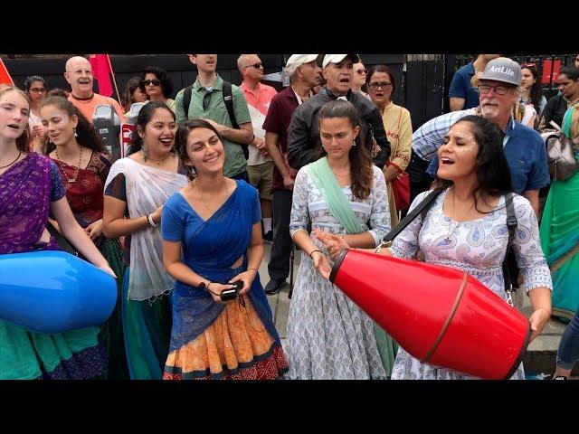 Hare Krishna kirtan by Kishori Yatra at Boston Ratha Yatra 2019