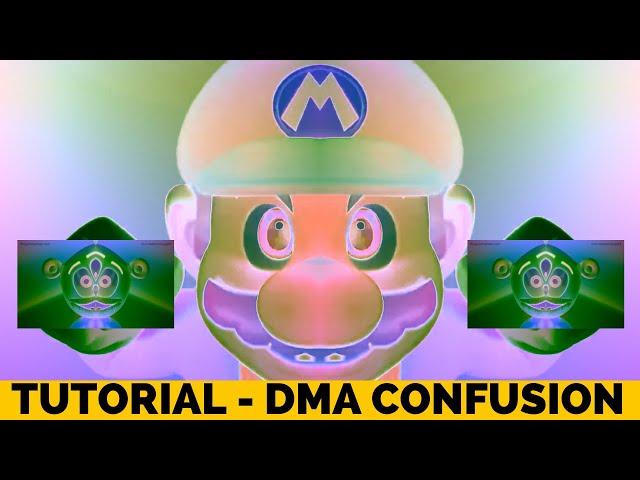 DMA CONFUSION EFFECT (Video Tutorial) Gummy Bear Gummibär Song & clips  - Visual & Audio EFFECTS