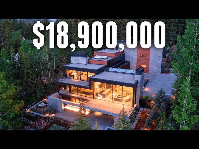 INSIDE a $18,900,000 Customized Colorado SMART HOME | Modern Mansion Tour