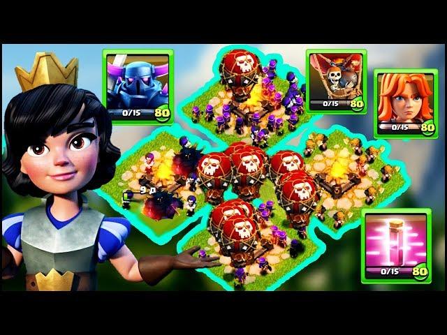 ЭТОТ МИКС НАГИБАЕТ?! ИЗИ ПРОХОЖДЕНИЕ ЗАДАНИЙ! ФАСТ ПРОКАЧКА ТХ12 В CLASH OF CLANS