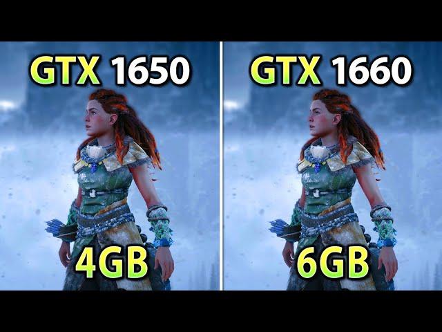 GTX 1650 vs GTX 1660 - How Much Performance Difference in 2024?