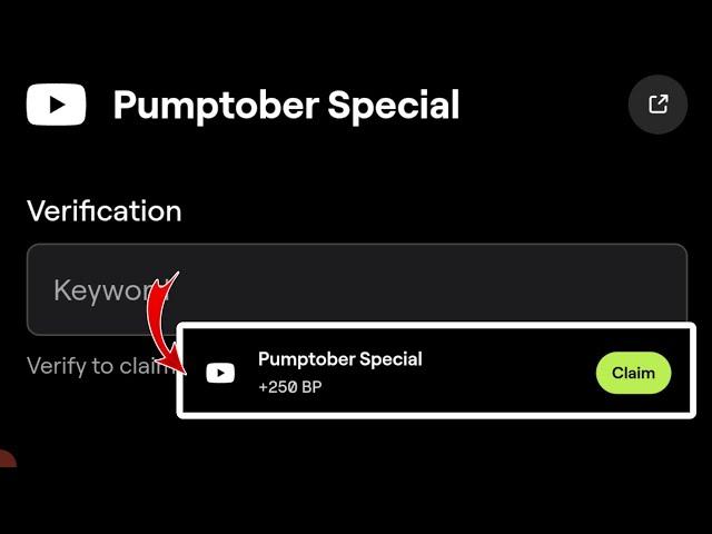 Pumptober Special Blum new Task | Blum new video code | blum new Task video code