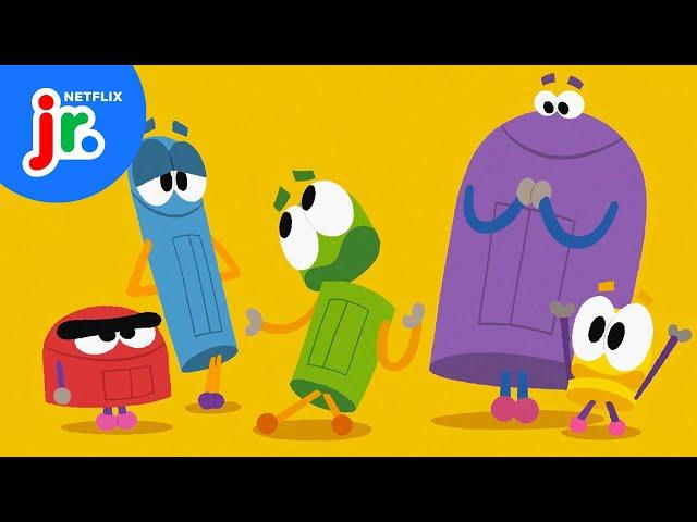 Learn About Nouns, Adjectives, & Verbs!  StoryBots: Answer Time | Netflix Jr