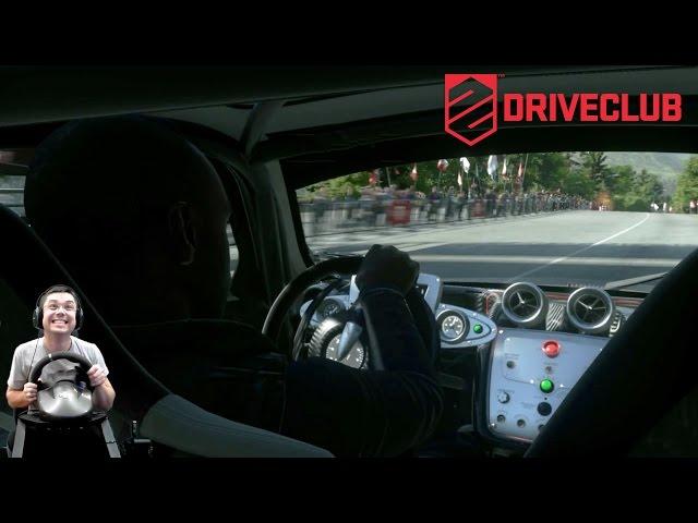 Жесткие гонки на Koenigsegg Pagani Hennessey McLaren - Driveclub + руль Fanatec Porsche 911 GT2