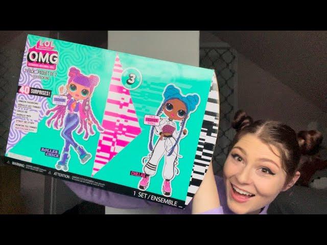 Roller Chick and Chillax LOL OMG 2 Pack IN-DEPTH Unboxing and Review