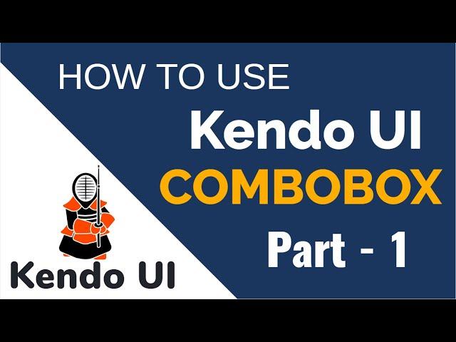 Kendo UI ComboBox Part-1