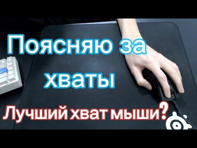 Хваты мыши \ Как держать мышь? \ Mouse grip guide