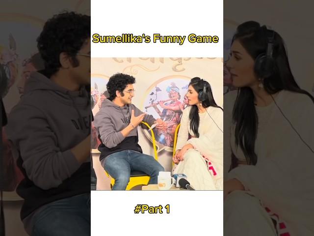 Sumellika's Funny Game  | status video | radha krishna serial #funny #shorts #sumellika #sumedh