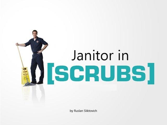 Уборщик. Клиника. 6 сезон (Janitor. Scrubs. 6 season. RUS)